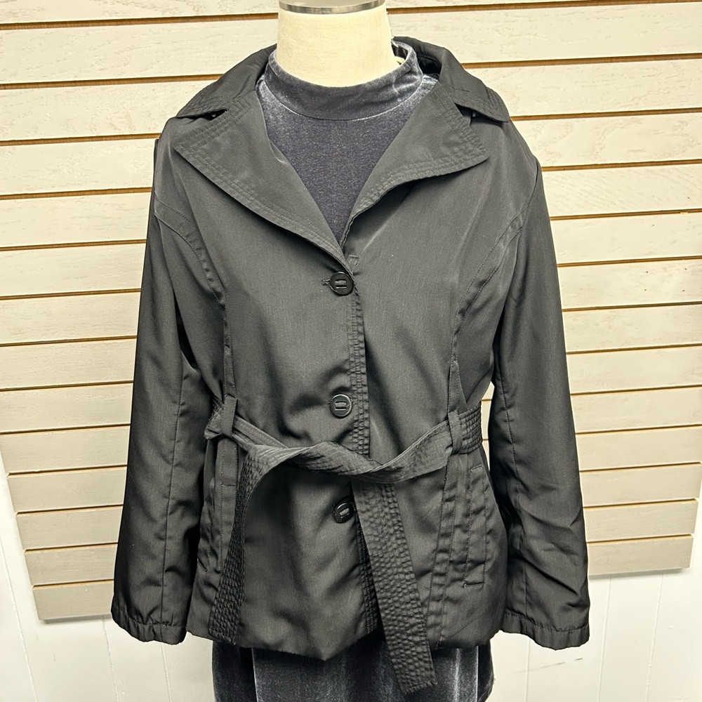 Croft & Barrow Black Coat Sz XL